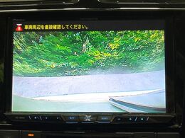 【バックカメラ】駐車時に後方がリアルタイム映像で確認できます。大型商業施設や立体駐車場での駐車時や、夜間のバック時に大活躍！運転スキルに関わらず、今や必須となった装備のひとつです！