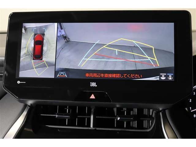 車両を上から見たような映像表示するパノラミックビューモニター付き！