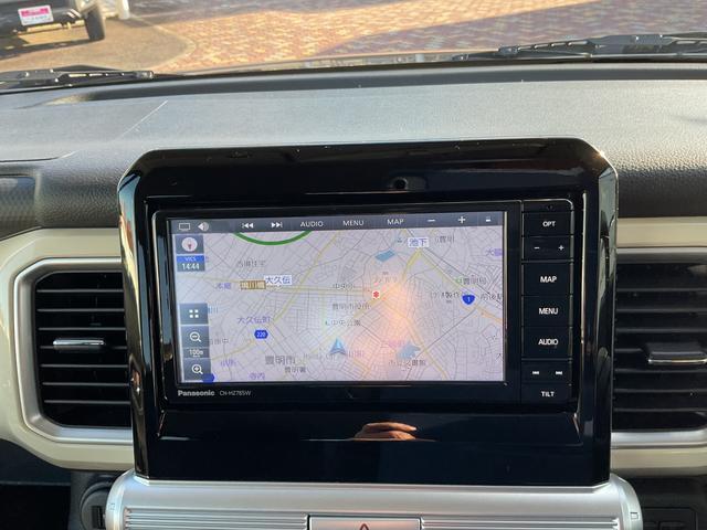 ナビゲーション装備しています