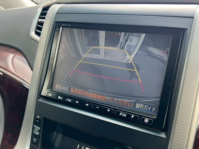 バックカメラも装備されています。車庫入れや駐車の際には安心ですね！