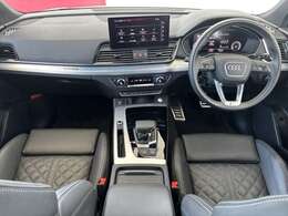 Audiのインテリアはエクステリア同様、優れたデザイン性とクオリティ、そして機能性を兼ね備えております。