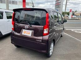 静岡ダイハツの中古車は、展示前に徹底した洗車や室内清掃を実施しております。