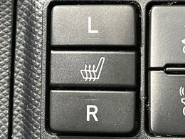 【シートヒーター】寒い日に重宝するシートヒーター！エアコンより早く温まってくれるので寒がりの人も安心ですね♪エアコンの温風は乾燥するから苦手、という方にもをおすすめです。