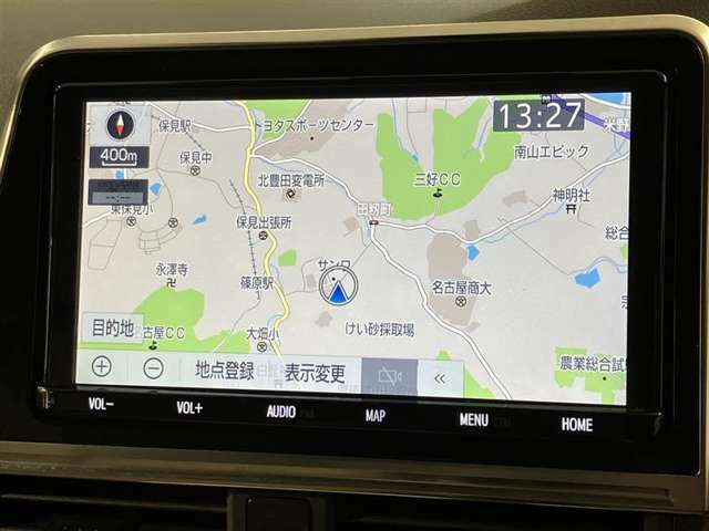 トヨタ純正SDナビ装着車です。トヨタ純正ならではのシンプルでカンタン操作が魅力です！　フルセグ/DVDビデオが視聴可能です♪