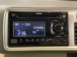 Gathers純正CD・USBコンポにはCD再生のほかに、AUX入力端子・USB端子がついてますので外部入力から音楽などを楽しめます。