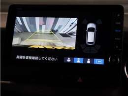 【バックカメラ】後退時も安心。リバース連動で画面が切り替わるのでとっても便利。