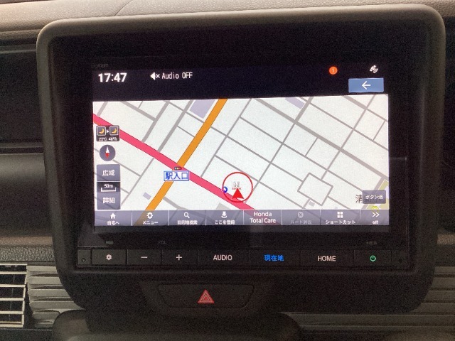 ギャザズ　8インチHonda　CONNECTナビ　VXM-245ZFEi搭載です。Bluetooth接続、地上デジタルチューナー付きです。