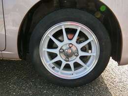 14インチアルミホイール付き