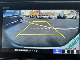 【バックモニター】安全確認もできます。駐車が苦手な方にもオススメな便利機能です。