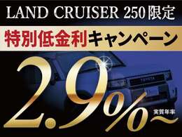 低金利ローン受付中！頭金なしボーナスなしOK！最長120回支払までご利用可能！残価設定ローンもございます。