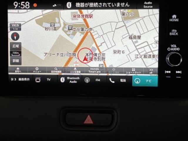 ホンダ　コネクトディスプレイが装備されております。スマートフォンとの連携によりリモート操作や駆けつけサービス（有償）にも対応しております。詳しくはお問い合わせくださいませ。