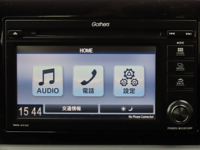 純正オーディオが装備されています