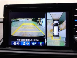 全周囲カメラを装備しております。