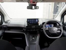 ブラックを基調とした落ち着いた雰囲気のインテリアです。