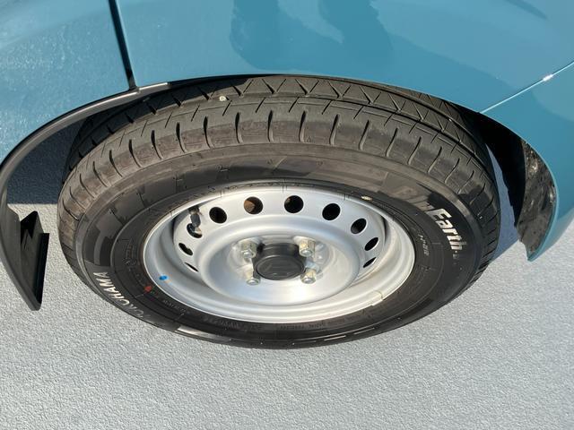 【145/80R12　ラジアルタイヤ】。優れた小回り性能