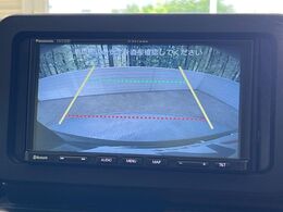 【バックカメラ】駐車時に後方がリアルタイム映像で確認できます。大型商業施設や立体駐車場での駐車時や、夜間のバック時に大活躍！運転スキルに関わらず、今や必須となった装備のひとつです！
