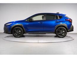 スバルリヤビークルディテクション。車体後部に内蔵されたセンサーによぃて 自車の後側法から接近する車両を検知。