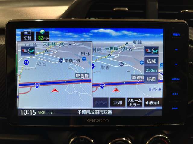 カーナビ搭載車です。