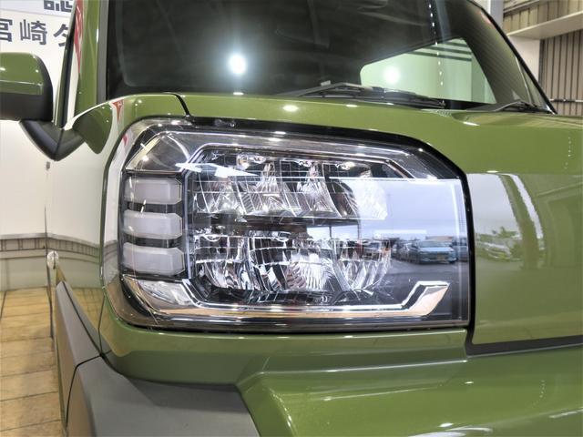 LEDヘッドランプで暗闇を明るく照らす。