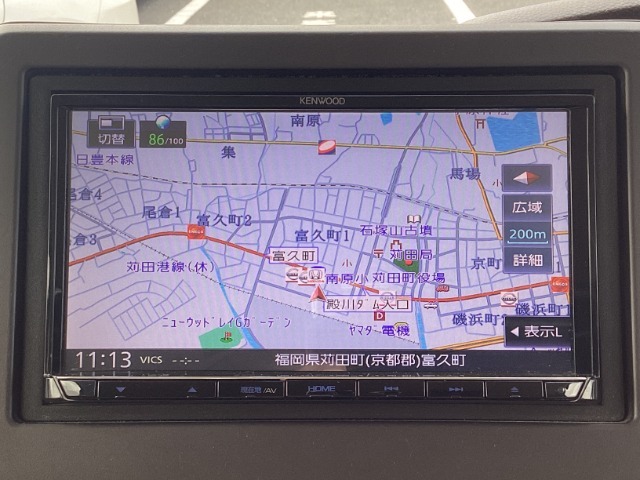 嬉しいナビ付♪これで遠出も安心です。目的地まで連れて行ってくれます。ドライブが楽しくなりますね。