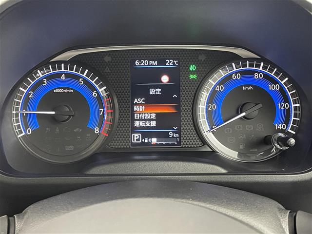 【スピードメーター】メーターがシンプルで見やすく運転しやすいですね！