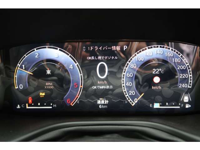 シンプルで使いやすいメーターのデザイン、何年利用しても飽きる事の無いディスプレイは乗り手の目を楽しませてくれます。