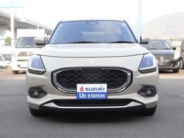 スズキ　スイフトHYBRID-MZ　R6(2024)年式　走行距離(撮影時点)464km　車検満了R9(2027)年8月　5人乗り　衝突被害軽減システム　全方位カメラ・ナビ付　前後パーキングセンサー　オートライト　スズキコネクト