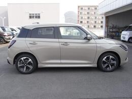 スタイリッシュなフォルム。最小回転半径4.8mと小回りバッチリ◎