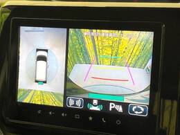 【全方位モニター用カメラ】専用のカメラにより、上から見下ろしたような視点で360度クルマの周囲を確認することができます☆縦列駐車や幅寄せ時に活躍してくれます♪