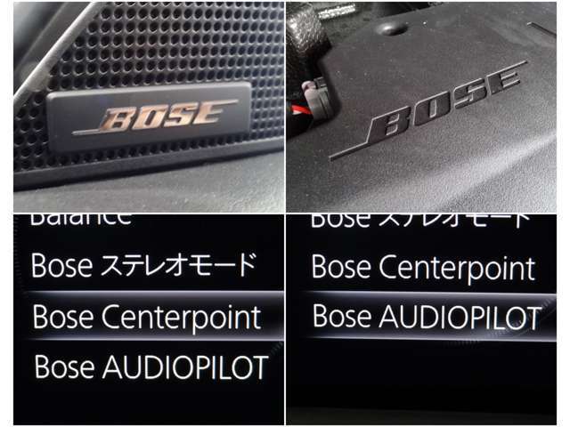 BOSEサウンドは車両の車内音響特性に合わせて設計・開発されています。車のパワーをサウンドで体感。広がりのある、包み込むような音を体感してください。