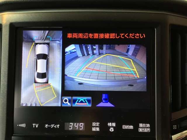 バックモニタ-も装備しております。車庫入れの苦手なお客様、もうご心配いりません。重宝してくれると思います。