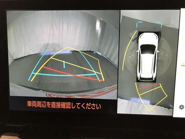 女性の方でも便利なバックモニター付きでバック時が楽で便利