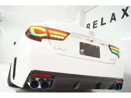 リア回りもフルカスタム！