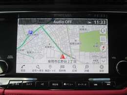 操作性の良いNissanConnectナビゲーション付きです