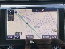【純正ナビ】専用設計で車内の雰囲気にマッチ！ナビ利用時のマップ表示は見やすく、いつものドライブがグッと楽しくなります！