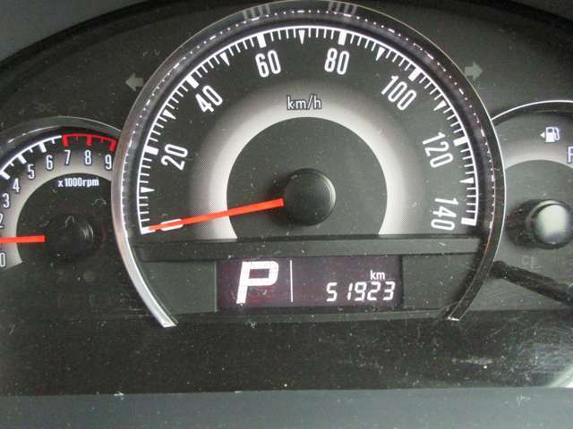 走行距離52000km。安心ですね。