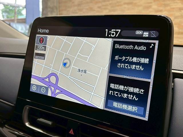 【純正メーカーナビ】装備でフルセグTV視聴やBluetooth等充実装備。
