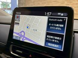 【純正メーカーナビ】装備でフルセグTV視聴やBluetooth等充実装備。