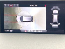 ●サラウンドビューカメラ：専用のカメラにより、上から見下ろしたような視点で360度クルマの周囲を確認することができます☆死角部分も確認しやすく、狭い場所での切り返しや駐車もスムーズに行えます。