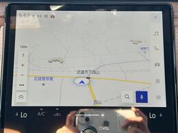 【ナビゲーション】ナビゲーションシステムも装備！不慣れな場所へのドライブも安心です。