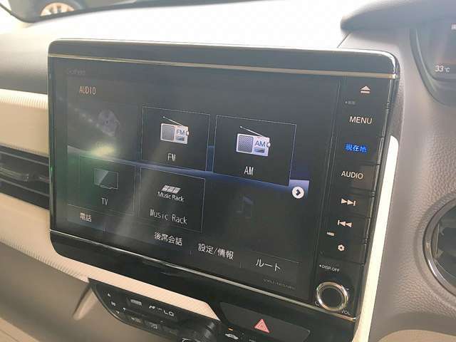 純正SDナビ、フルセグTV付き、Bluetoothオーディオ・DVDビデオも再生可能です！ナビ付き条件でお探しの方は必見です！
