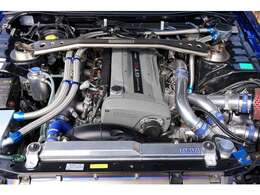 エンジン：122,458km時製作・NAPREC ハイレスポンスKIT・HKS STEP2 鍛造87Φピストン・HKS STEP2 H断面コンロッド・N1 OILポンプ・N1 ウォーターポンプ・TOMEIメタルガスケット・GCG TURBO GT2860RターボKIT他