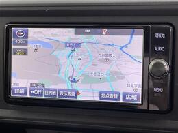 【純正ナビ】専用設計で車内の雰囲気にマッチしたナビが装備されています！利用時のマップ表示は見やすく、いつものドライブがグッと楽しくなります！
