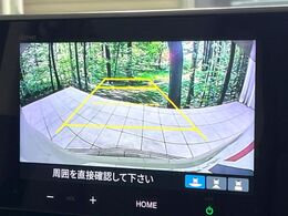 【バックカメラ】駐車時に後方がリアルタイム映像で確認できます。大型商業施設や立体駐車場での駐車時や、夜間のバック時に大活躍！運転スキルに関わらず、今や必須となった装備のひとつです！