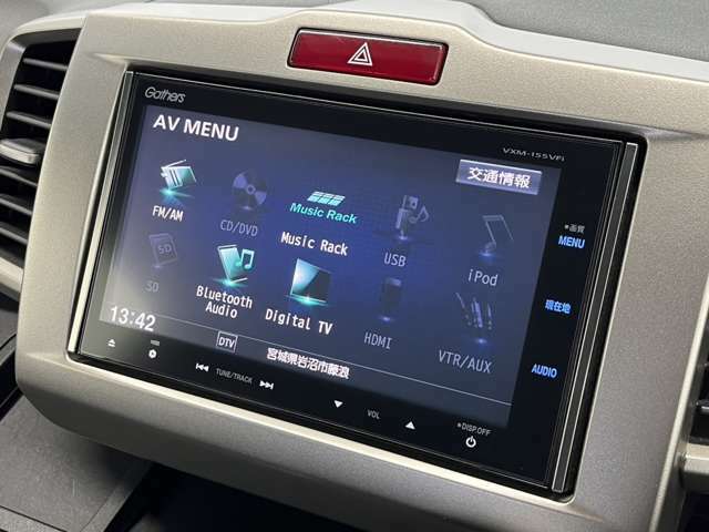 純正ナビ【VMX-155VFi】フルセグTV/Bluetooth/バックモニター/DVD/CD
