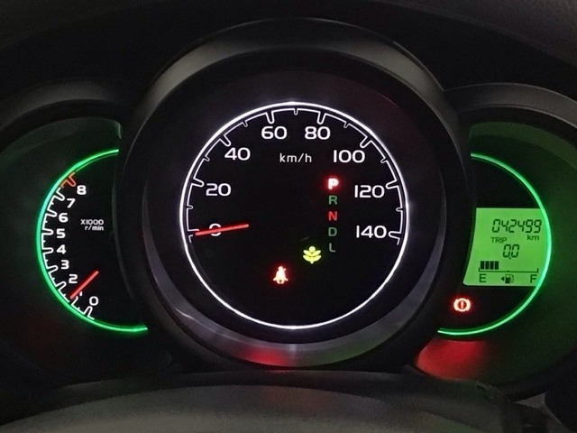 【メーター】シンプルで、とても視認性の良いメーターです♪