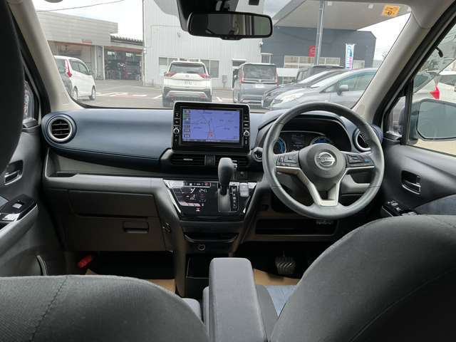 車内クリーニング・除菌済みです。快適にお乗りいただけます。
