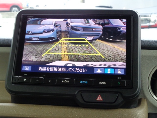 バックカメラ搭載で駐車も安心！