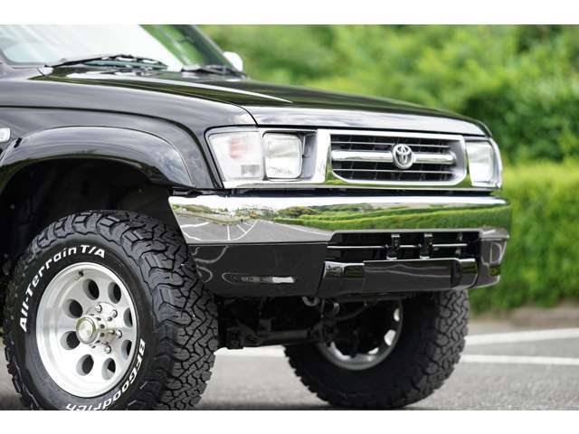 ★ブラック全塗装・★JIMLINE TYPE-2ホイール新品・BF Goodrich ALL TERRAIN T/A KO3タイヤ新品・シートカバー新品・リアバンパー新品・サイドマーカー新品・ヘッドライト新品★