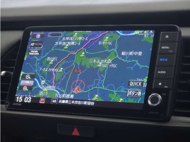 ◆ホンダ純正メモリーナビ◆初めての場所もナビゲーションがご案内！楽しい旅行をサポートします。